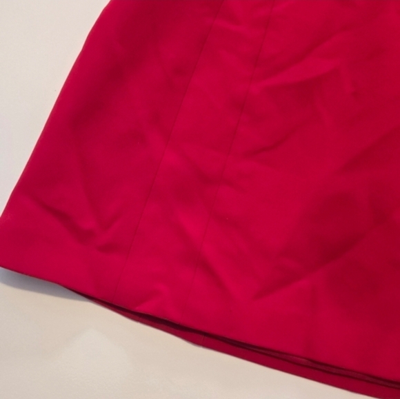 A.L.C. Elsie Mini Dress in Red Cocktail Sleeveless Strapless Size 2 - Picture 3 of 14